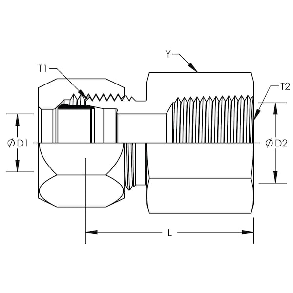 Female Connector Stainless Steel